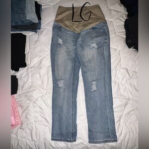 Maternity jeans
